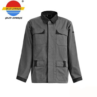 China Rough safety wear twill etc. 4 pocket work wear jacket for workman for sale