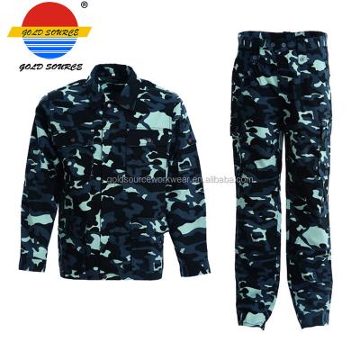 China Camouflage European Standards Army Camouflage Jacket Pants Suits Military Uniform for sale