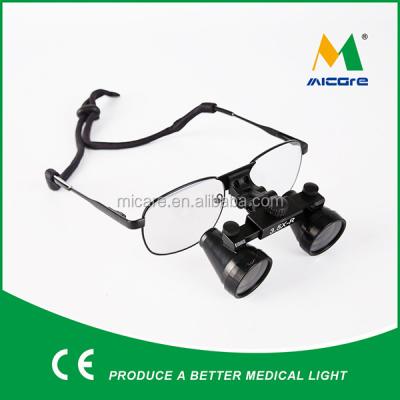 China 3.5x Oral Ear Nose Glass Loupes Loupe Surgical Lab / Plastic Use With CE Loupes for sale