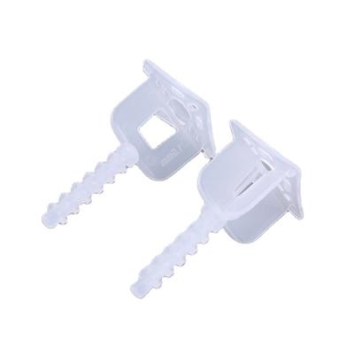 China Modern Line Spacer Post Political Adviser 1/16 White Loose Threaded 1.0mm Base Tile Leveling System for sale