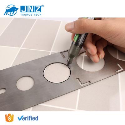 China Hot Sales Stainless Steel JNZ High Hole Tile Benchmark Tile qualityCeramic Measuring Tool for sale