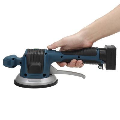 China Tool Multifunctional Cordless Electric Tiling Tile Laying Vibrator Beater Tile Leveling Paving Vibrator 34*15*12.5cm for sale