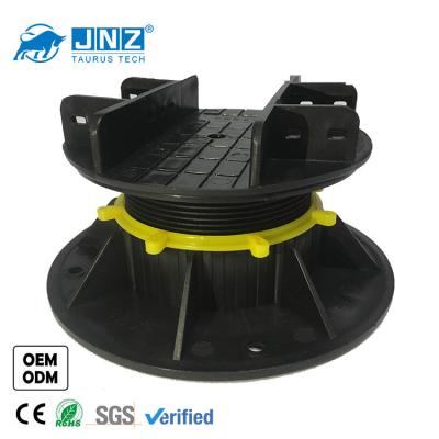 China JNZ Modern Adjustable Pedestal System For Composite Deck Decking Pedestal With Joist System for sale