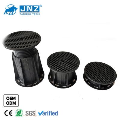 China JNZ Modern Adjustable Plastic Pedestal Raised Floor System For Outdoor Floor Installation for sale