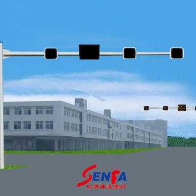 China Senfa Traffic Light Yellow Emergency Vehicle Road LED Solar Flashing Warning Light for sale