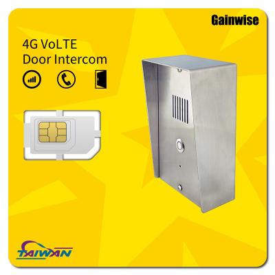 China Traditional GSM Backup LTE 4G Intercom for sale