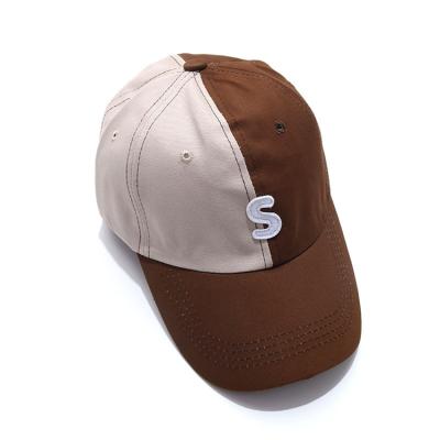 China High Quality Dad Hats Wholesales Cotton Contrast Color Dad Hats JOINT Unstructured Unisex Sports Hats for sale