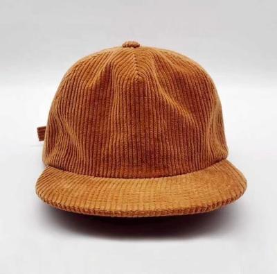 China COMMON 5 Panel Corduroy Hat Corduroy Field Trip Hat, 5 Panel Soft Unstructured Snapback Hat for sale