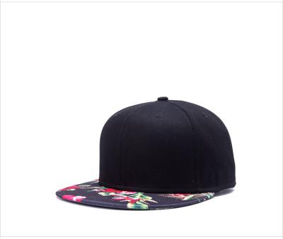 China Wholesale JOINT Snapback Hat, High Quality Custom Black Hats Flat Brim Snapback Hat for sale