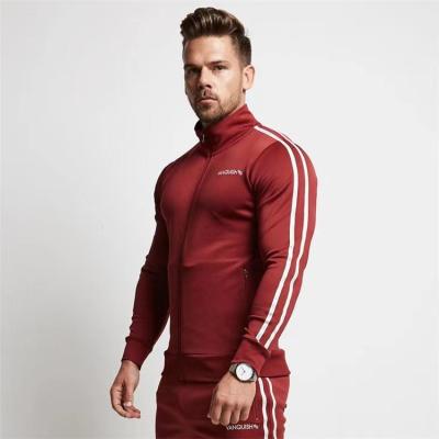 China Wholesale Breathable Polyester Solid Color Plain Tracksuit Set Jogging Custom Men Full Zipper Sweatsuit Unisex Sweat Suit for sale