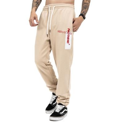 China OEM/ODM Anti-Wrinkle Stacked Wid Private Label Graffiti Cotton Sweatpants Thick Custom Mens Oversized Heavy Loose Leg Joggers for sale