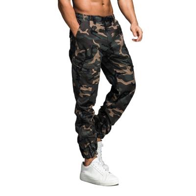 China Anti-Wrinkle Increasing Pants Streetwear Sports Combat Tactical Camouflage Pants Cotton Denim Track Jogger Outdoor Mens Sweatpants Wholesale for sale