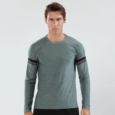 China QUICK DRY Custom High Quality Sports Club Running T-Shirt Men's Long Sleeve Quick Dry Athletic Workout for sale