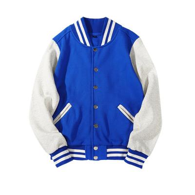 China OEM Breathable Wholesale High Quality Custom Made College Sport Bomber Baseball Letterman Varsity Jacket Men for sale