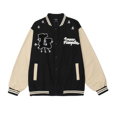 China Custom Made Manufacturer Chenille Embroidery Patch Letterman High Quality Breathable Baseball Bomber Varsity Jacket Men for sale