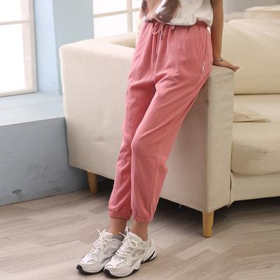 China Wholesale Cotton High Quality Casual Basic Super Soft Gym Sweatpants Anti-Wrinkle Style Women Custom Sport Tracksuit Joggers for sale