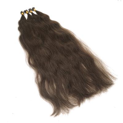 China All India Flat Tip Textures Good Quality Raw Indian Hair Extensions In Wholesale Hair Extensions for sale