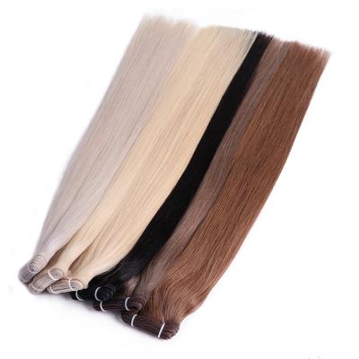 China Straight 2019 New Product Virgin Remy Skin Weft Seamless Hair Flat Weft Thick Cuticle End for sale