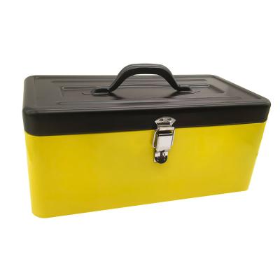 China Convenient Customized travel convenient Metal tool box large capacity iron toolbox various customized colors simple iron gift box for sale