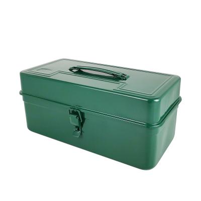 China Convenient T-360B High quality customized household metal toolbox customized color iron storage box travel commercial gift box for sale