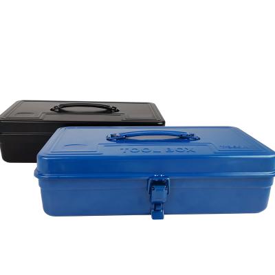 China Convenient T-360A High quality customized household metal toolbox customized color iron storage box travel commercial gift box for sale