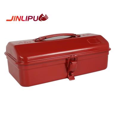 China Convenient Y-350 High quality customized household metal toolbox customized color iron storage box travel commercial gift box for sale