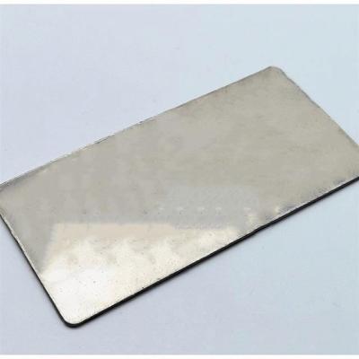 China Europe Personalized Blank Custom Sublimation Metal Name Card for sale