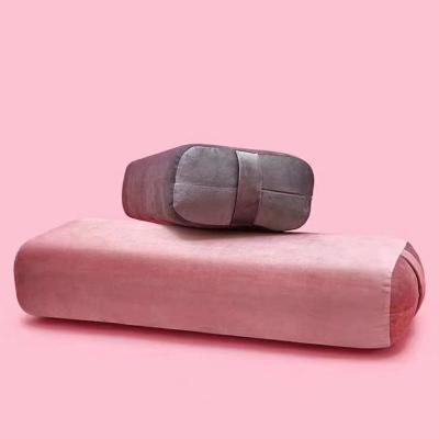 China Eco-Friendly Trainnng PP Rectangular Yoga Bolster Pillow Rectangular Yoga Bolster Pillow Cotton for sale