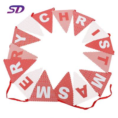 China Hot Sale Hanging Celebration Party Kids Happy Birthday Bunting Banner, Indoor Banner Custom Flag for sale