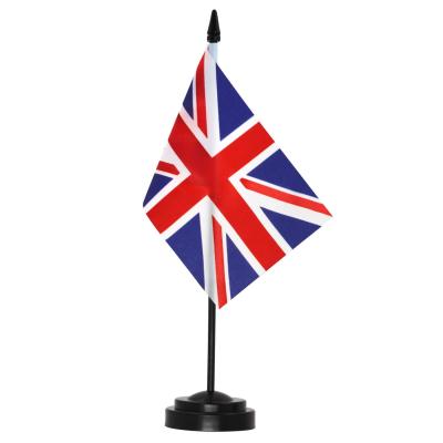 China Australia Canada & UK Portable Wholesale Small Flag Different Country Desk Table Flag, Small Flag, Canada Flag for sale