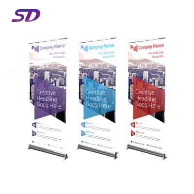 China Advertising Wholesale Reliable Banner Base Roll Up Banner Stand Display For Advertising for sale