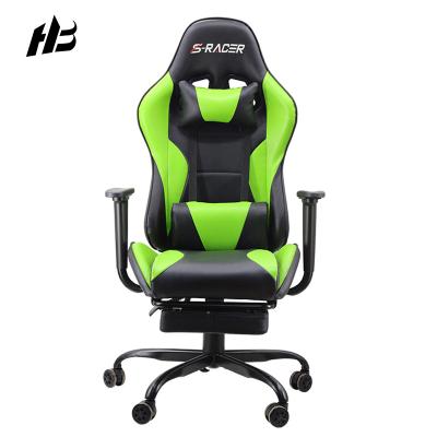 China China Wholesale High Swivel Lift Gaming Chair Office Room Computer Game Spinning Back Racing Chair With Wheels for sale