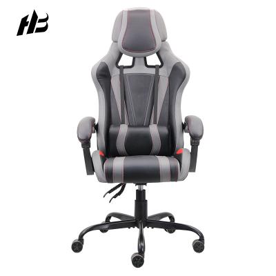 China Rotation Customize Logo Leather Computer Gaming Chair Factory Supply High Back Racing Car Gaming Chair for sale