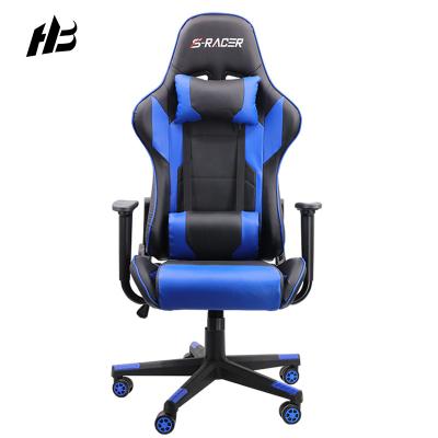 China Quality Ergonomic Recliner Rotation Gaming Chairs Dropshipping Custom Leather PC Gaming Chair With Footrest for sale