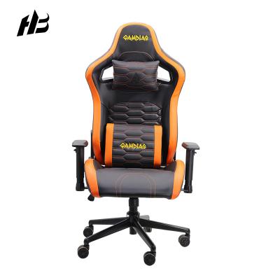 China New Design High End Gaming Chair Rotation Office Style Premium Free Sample RGB New Ergonomic Swivel Gaming Chair for sale