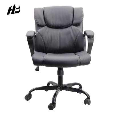 China Luxury Gaming Chair Computer Gaming Chair PU Leather Black Rotating Comfort With Footstool for sale