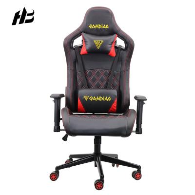 China Cheap Price Rotating PU Leather Black And Red Anji Custom Deals Gaming Chair Office Gamer Gaming Chair for sale