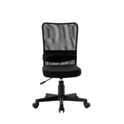 China Lumbar Support Office Chair Mesh Executive Mid Back Ergonomic Adjustable Rotating Task Chair Mesh Chair for sale