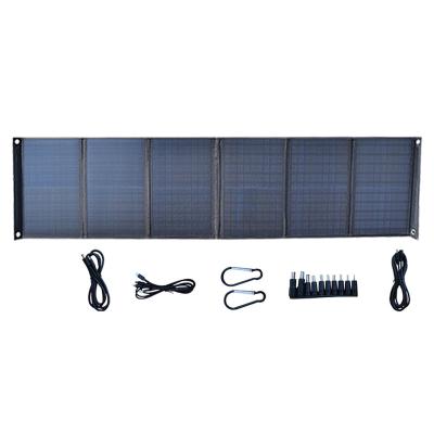 China 60W Foldable Charger Kit Panels Folding Solar Panel Portable Solar Power System Power Bank Station System for sale