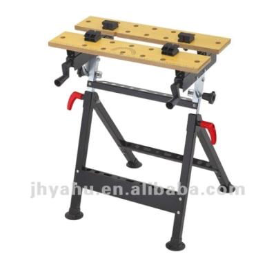 China Building Material Shops YAHU Foldable And Adjustable Steel Workbench for sale