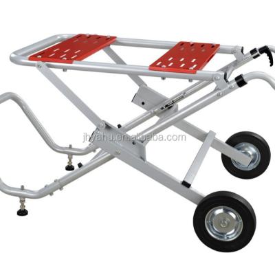 China High quality china factory home use portable universal table saw stand with wheels for easy mobility for sale