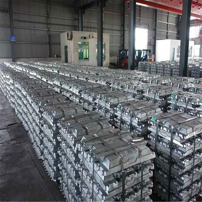 China Aluminum Ingots Silver TIA Gray Series Color Pure Package Caf Original Pallets Price Price Chemical Min Delivery Place Aluminum for sale