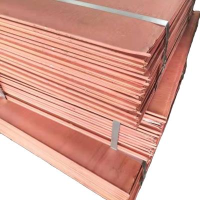 China Top Grade Purity Copper Cathode Cu 99.99% Customized for sale