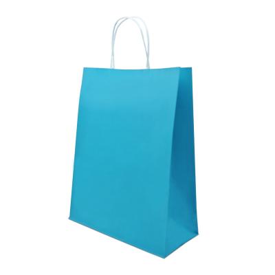 China Wholesale High Quality Brown Custom Handled Kraft Paper Gift Shopping Bags For Packaging for sale