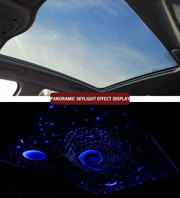 China Roof Atmosphere Light Environmental Protection And No Smell Car Usb Led Romantic Car Star Roof Star Atmosphere Light Lamp for sale