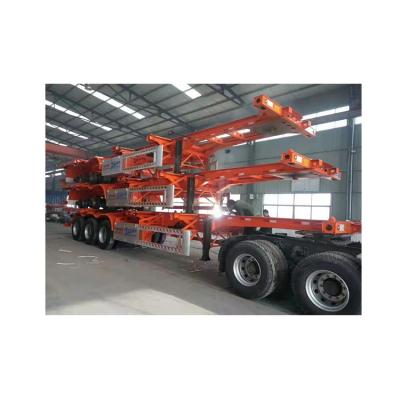 China Manufacturer Competitive Price Trailer Truck Flatbed Tractor Container Professional Semi Trailer for sale