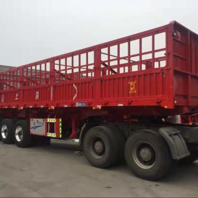 China 33/34/40 axle 33/34/40 m transport coal truck trailer 11 m rollover semi trailer sale for sale