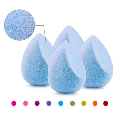 China Custom Beautiful Logo Latex Free Microfiber Makeup Powder Blender Blender Sponge In China Promotional Manufacturer Facial Cosmetic Blender Blast Wedge for sale