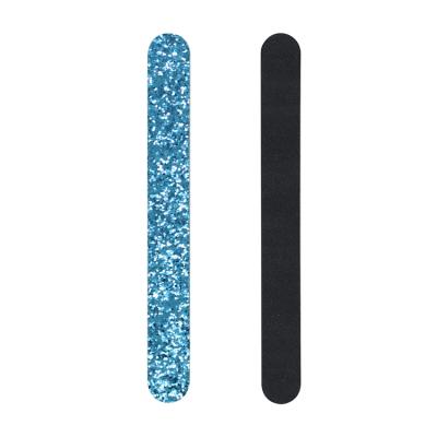 China 100/180. Popular. Fashionable. Durable Fashionable Glitter Private Label OEM Grit Emery Board Buffer Nail Professional Custom Nail Files For For Nail Grooming Styling for sale