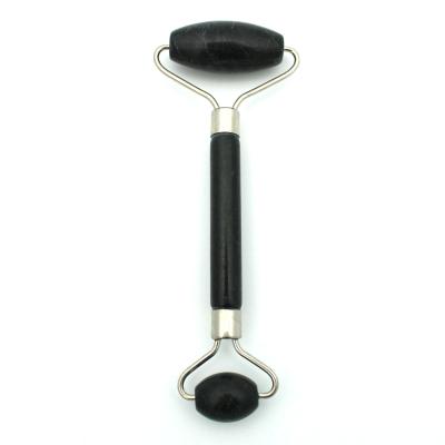 China Natural. Multifunctional. Goods. Black Anti Aging 100% Natural Portable Jade Roller Jade Facial Roller Cheap Massage Obsidian For Face Eye Neck Body Beauty for sale